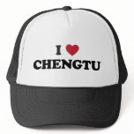 I Heart Chentu China (Chengdu) hats