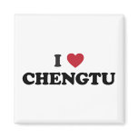 I Heart Chentu China (Chengdu) Magnet