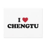 I Heart Chentu China (Chengdu) Postcards