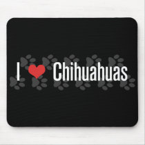 I (heart) Chihuahuas mousepads by khocker I (heart) Chihuahuas mousepads