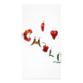 I Heart Chili Picture Card