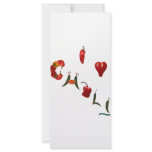 I Heart Chili rack cards