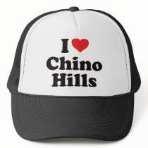 I Heart Chino Hills hats
