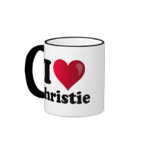 I Heart Chris Christie Mug