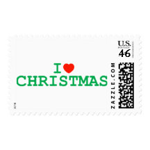 I Heart Christmas Postage