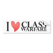 I Heart Class Warfare Bumper Stickers