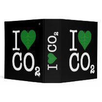 I Heart CO2 3 Ring Binder
