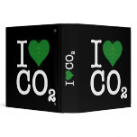 I Heart CO2 3 Ring Binder