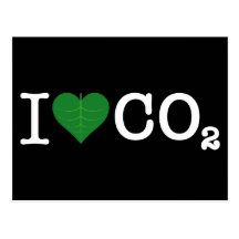 I Heart CO2 Postcards