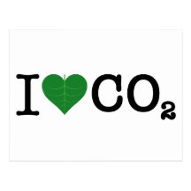 I Heart CO2 Postcards