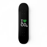 I Heart CO2 Skateboard Deck