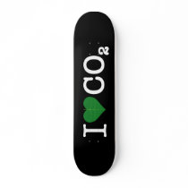 I Heart CO2 Skate Board Decks