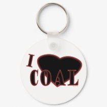 I Heart Coal Keychain by Method77 I Heart Coal Keychain