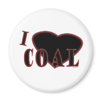 I Heart Coal Magnet by Method77 I Heart Coal Magnet