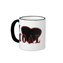 I Heart Coal Mug