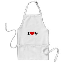 I Heart Cocks Apron