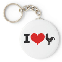I Heart Cocks Keychains