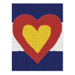 I heart Colorado Flag Products! Post Cards