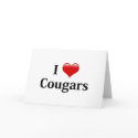 I Heart Cougars cards