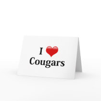 I Heart Cougars cards