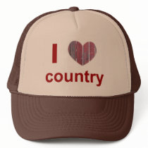 i heart country hats