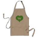 I Heart Cows Apron by SaraMonster I Heart Cows Apron