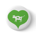 I Heart Cows Pin button
