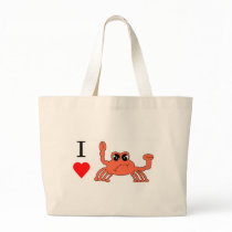 I heart Crab bags by psimawesome I heart Crab bags
