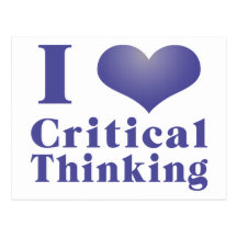 I Heart Critical Thinking Post Cards