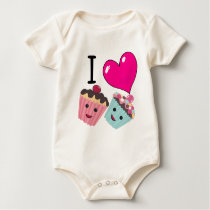 I Heart Cupcakes- I Love CupCakes t-shirts