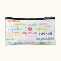 I Heart Cupcakes bagettes bags