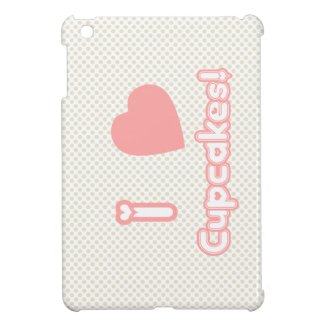 I Heart Cupcakes {Mini iPad Case} Case For The iPad Mini