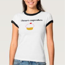 i-heart-cupcakes tshirts