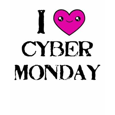 I Heart Cyber Monday Kawaii T-Shirt by mariannegilliand