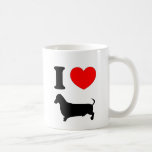 I Heart Dachshund Mugs
