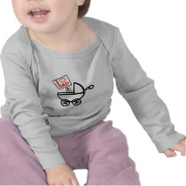 I heart Dad baby stroller t-shirts