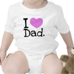 i heart dad t-shirts