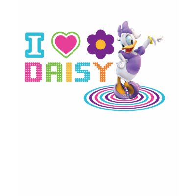 I Heart Daisy Duck t-shirts