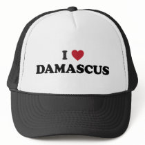 I Heart Damascus Syria Hat
