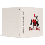 I Heart Dancing binders