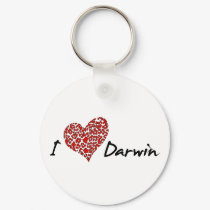 I Heart Darwin keychains by godless_heathen I Heart Darwin keychains