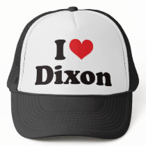 I Heart Dixon hats