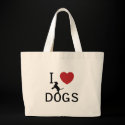 i heart dogs bags