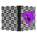 I Heart Dogs - Black , Purple, White Binder