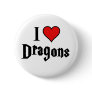 I heart dragons pinback button I heart dragons pinback button
