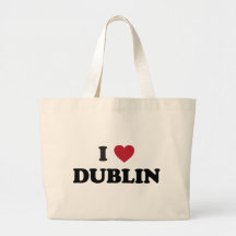 I Heart Dublin Ireland Bag
