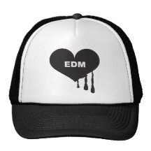 i Heart EDM Mesh Hat
