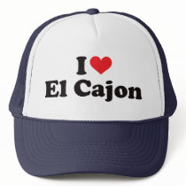 I Heart El Cajon hats
