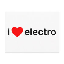 I Heart Electro postcards