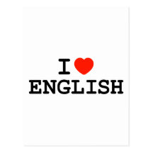 I Heart English Postcards